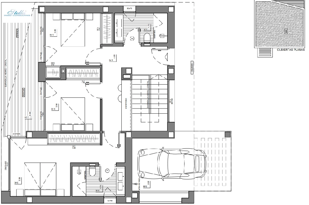 villa in Lliber(Lliber) for sale, built area 436 m², air-condition, plot area 307 m², 3 bedroom, 3 bathroom, swimming-pool, ref.: BP-4378LLIB-17