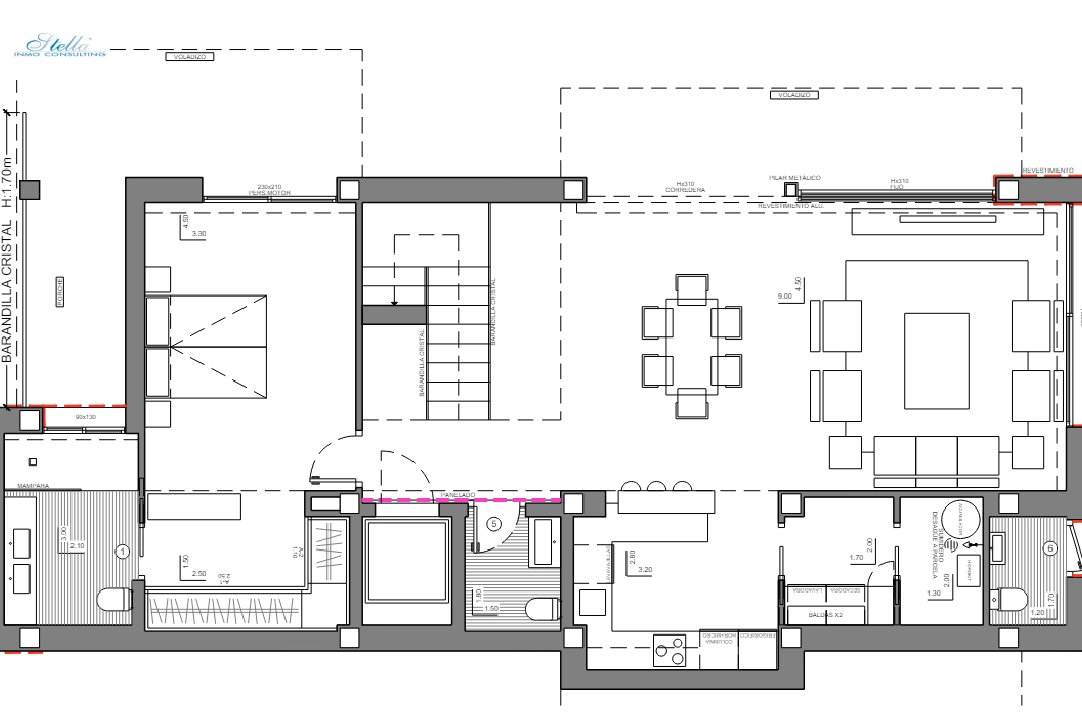 villa in Altea(Altea Hills) for sale, built area 535 m², air-condition, plot area 1252 m², 4 bedroom, 6 bathroom, swimming-pool, ref.: BP-4380ALT-38