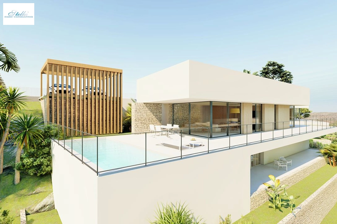 villa in Denia for sale, built area 176 m², year built 2023, air-condition, plot area 1514 m², 3 bedroom, 3 bathroom, swimming-pool, ref.: BI-DE.H-008-17