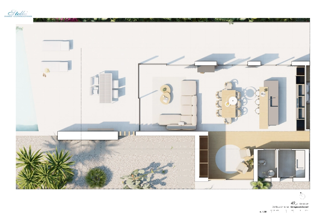 villa in Denia for sale, built area 176 m², year built 2023, air-condition, plot area 1514 m², 3 bedroom, 3 bathroom, swimming-pool, ref.: BI-DE.H-008-23