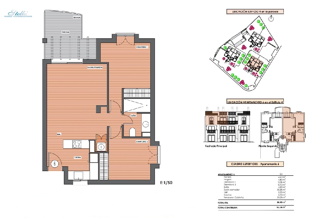 apartment in Denia(Denia) for sale, built area 90 m², air-condition, 2 bedroom, 1 bathroom, swimming-pool, ref.: CA-A-1764-AMBI-9