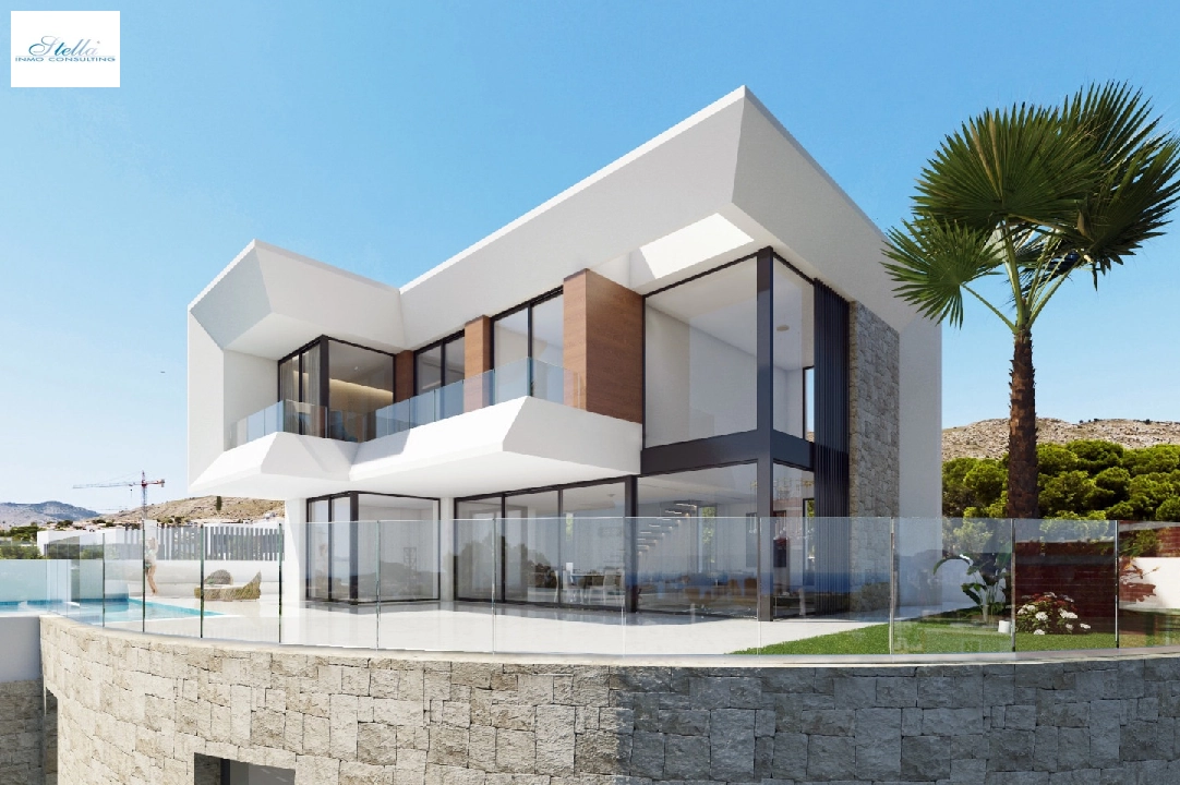 villa in Finestrat for sale, built area 526 m², year built 2024, air-condition, plot area 598 m², 5 bedroom, 5 bathroom, swimming-pool, ref.: BI-AL.H-035-15