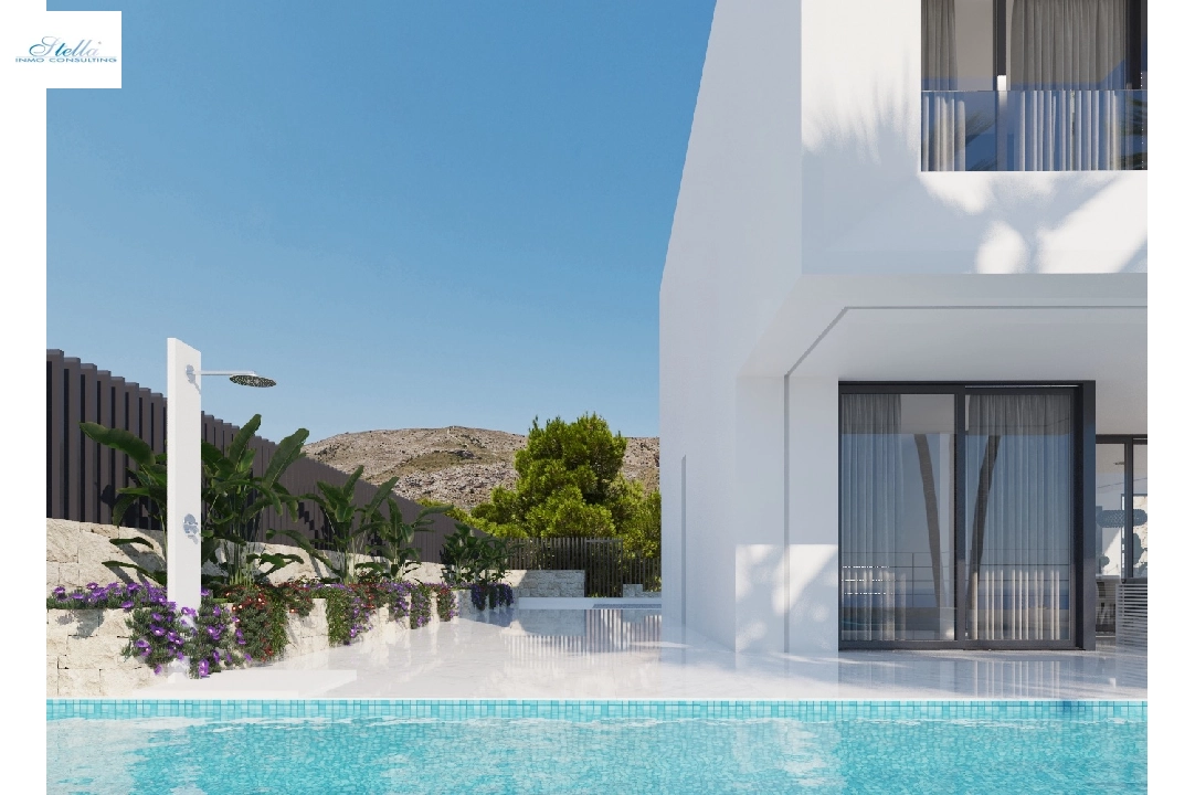 villa in Finestrat for sale, built area 526 m², year built 2024, air-condition, plot area 598 m², 5 bedroom, 5 bathroom, swimming-pool, ref.: BI-AL.H-035-17