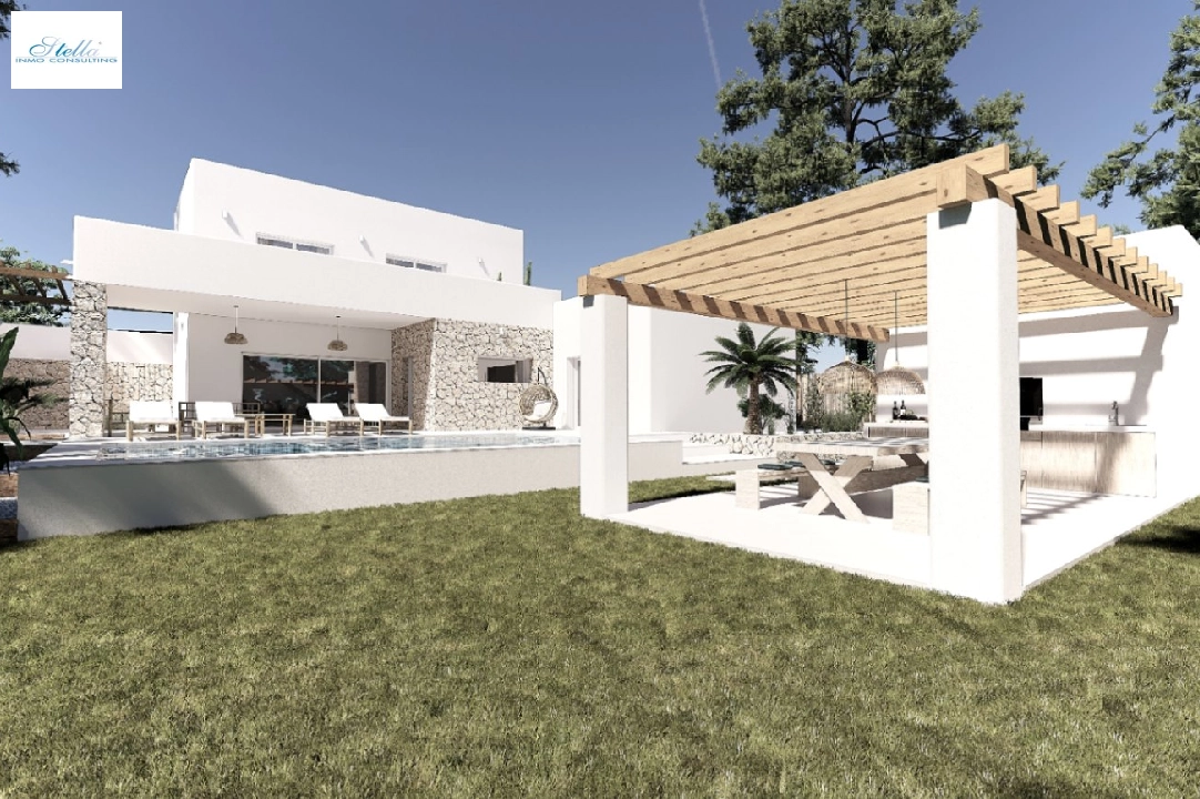 villa in Moraira for sale, built area 190 m², air-condition, plot area 800 m², 4 bedroom, 4 bathroom, swimming-pool, ref.: BI-MT.H-792-1