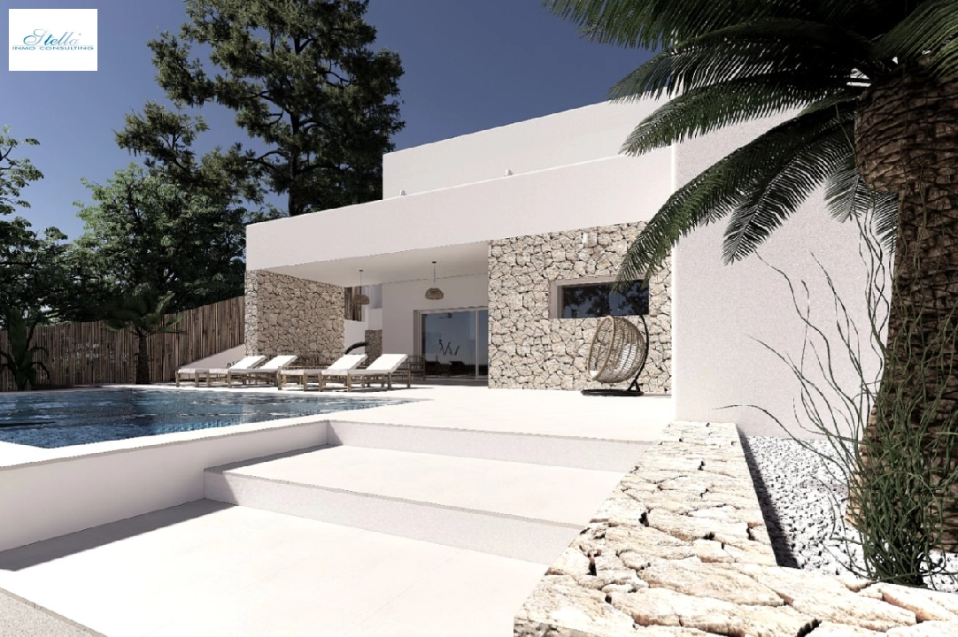 villa in Moraira for sale, built area 190 m², air-condition, plot area 800 m², 4 bedroom, 4 bathroom, swimming-pool, ref.: BI-MT.H-792-3