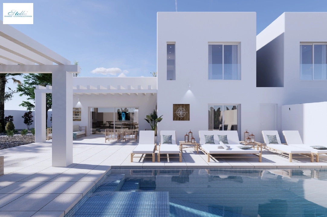 villa in Benissa for sale, built area 265 m², + KLIMA, air-condition, plot area 519 m², 4 bedroom, 3 bathroom, swimming-pool, ref.: BI-MT.H-794-1