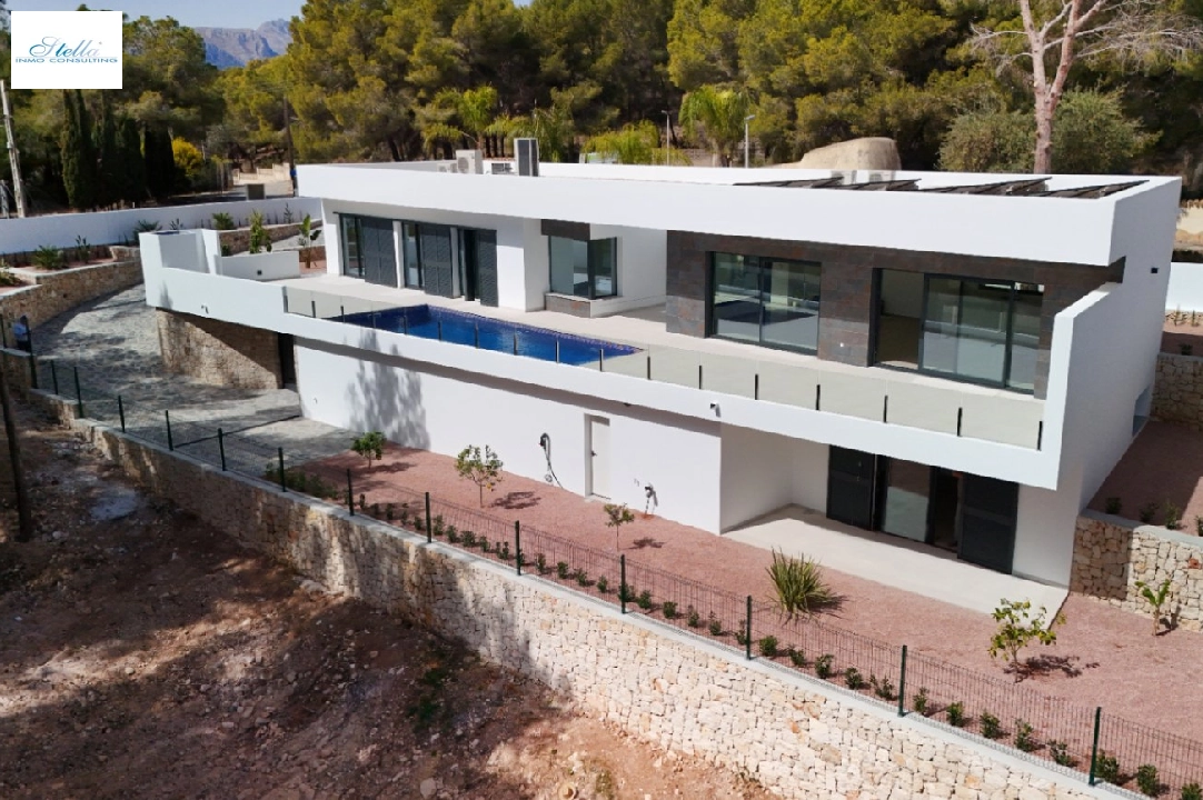 villa in Benissa(La Fustera) for sale, built area 299 m², year built 2024, air-condition, plot area 950 m², 4 bedroom, 3 bathroom, swimming-pool, ref.: BI-BE.H-909-13