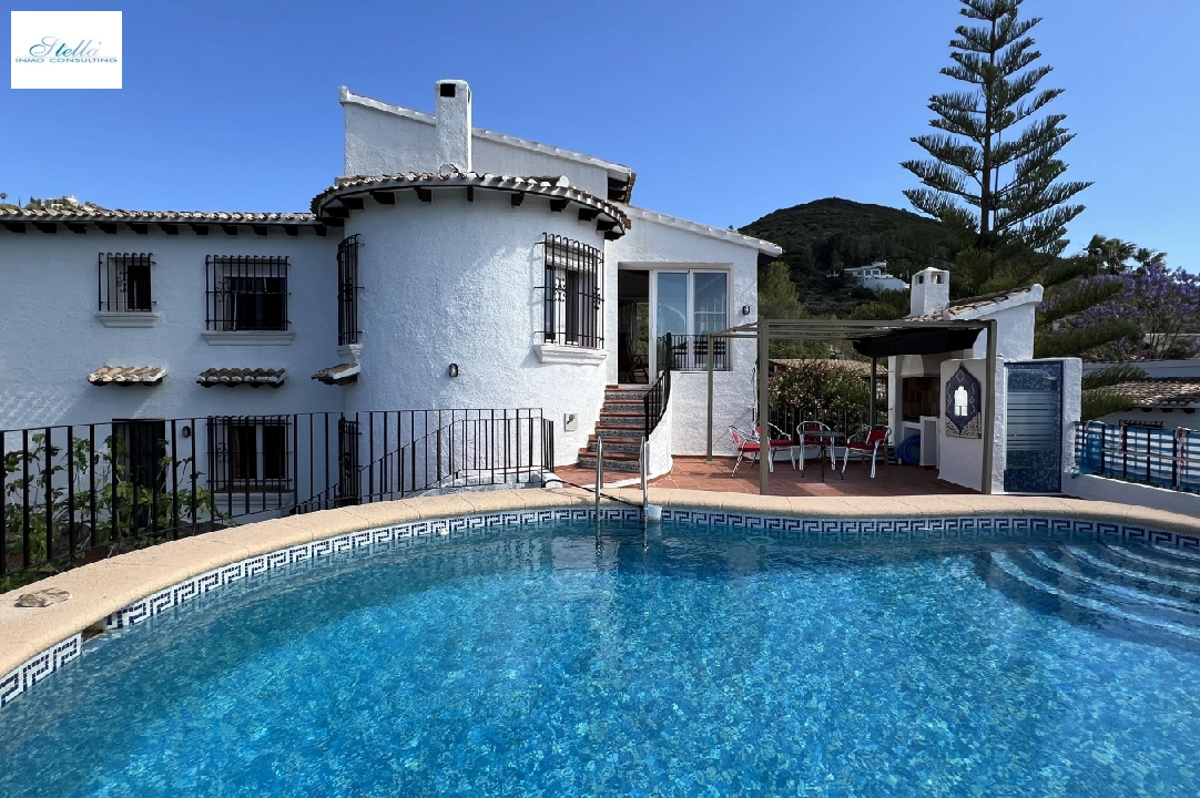 villa in Pego-Monte Pego(Almunia) for sale, built area 177 m², year built 2001, condition neat, + KLIMA, air-condition, plot area 1300 m², 5 bedroom, 3 bathroom, swimming-pool, ref.: RG-0224-1