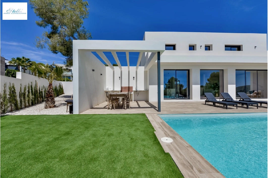 villa in Moraira(La Sabatera) for sale, built area 259 m², air-condition, plot area 811 m², 4 bedroom, 3 bathroom, swimming-pool, ref.: CA-H-1766-AMBI-44