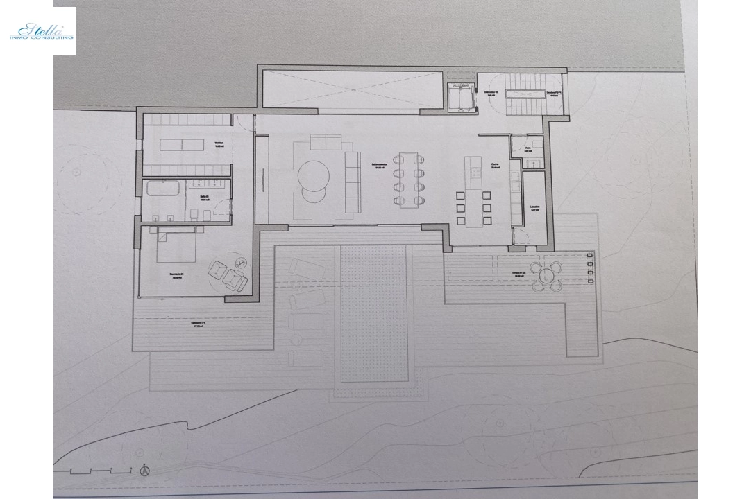 villa in Calpe(Partida Empedrola) for sale, built area 453 m², air-condition, plot area 1013 m², 4 bedroom, 5 bathroom, ref.: BP-4308CAL-9