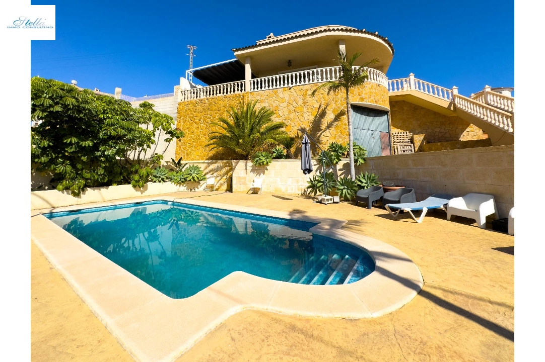 villa in El Campello(Cala dor) for sale, built area 260 m², air-condition, plot area 804 m², 3 bedroom, 2 bathroom, ref.: AM-1238DA-3700-1