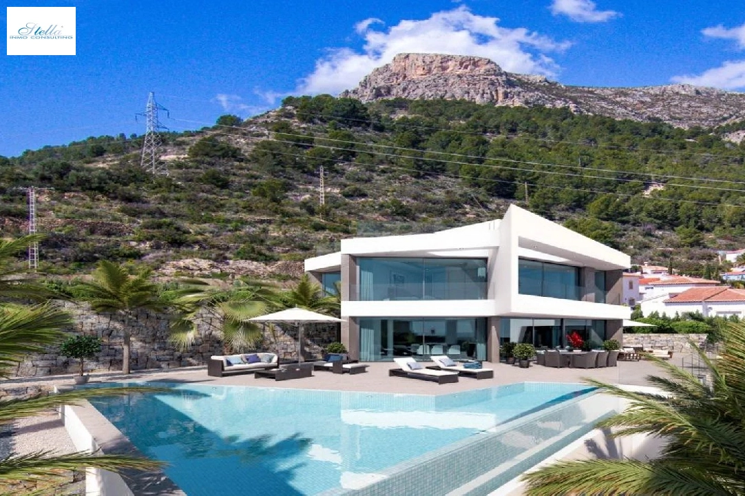 villa in Calpe for sale, built area 350 m², air-condition, 4 bedroom, 5 bathroom, swimming-pool, ref.: BS-84512135-2