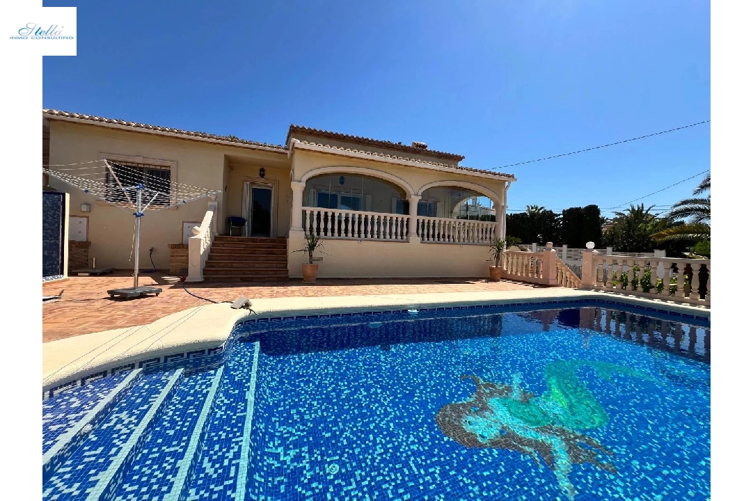 villa in Calpe for sale, built area 145 m², air-condition, 3 bedroom, 2 bathroom, swimming-pool, ref.: BS-84840333-33