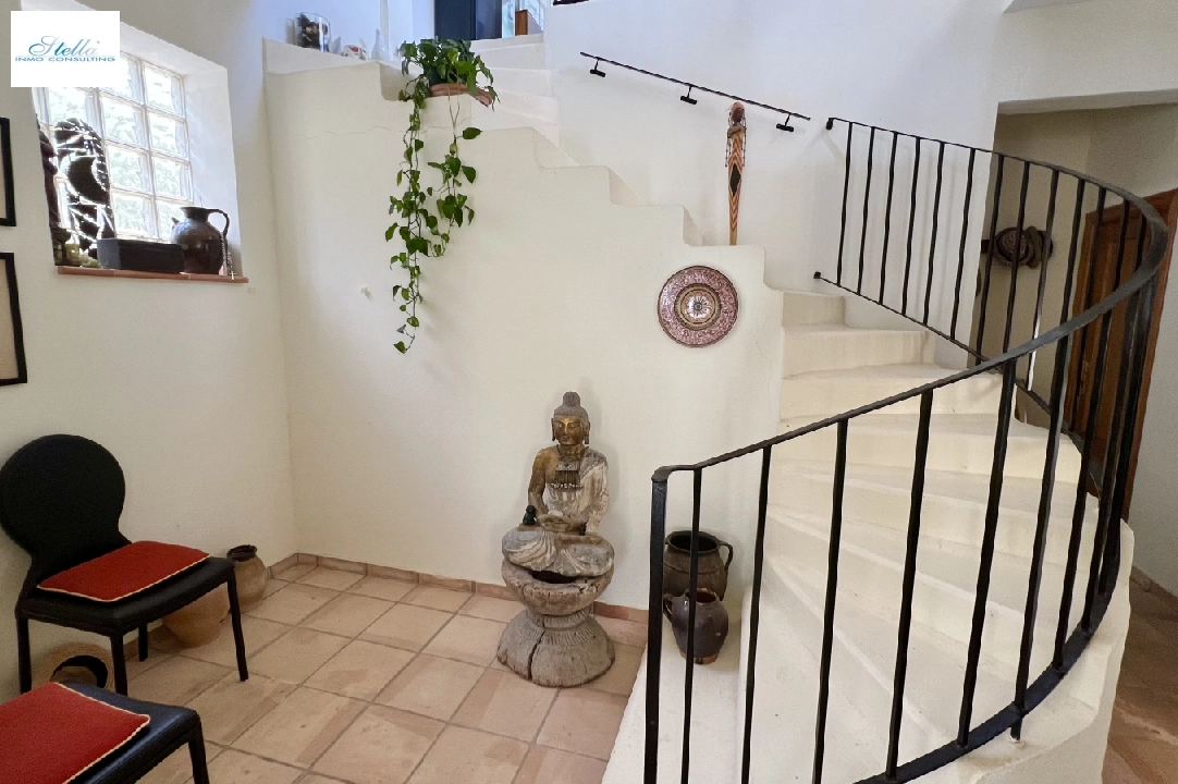 villa in Denia-La Sella for sale, built area 250 m², year built 1997, condition neat, + central heating, air-condition, plot area 6652 m², 4 bedroom, 3 bathroom, swimming-pool, ref.: FK-0724-17