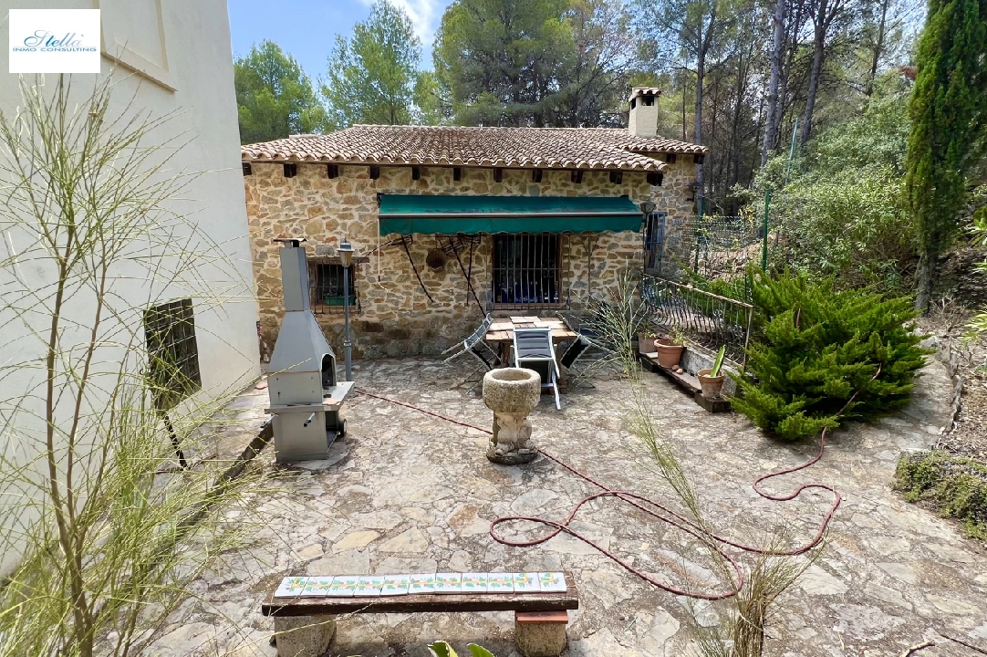 villa in Denia-La Sella for sale, built area 250 m², year built 1997, condition neat, + central heating, air-condition, plot area 6652 m², 4 bedroom, 3 bathroom, swimming-pool, ref.: FK-0724-22