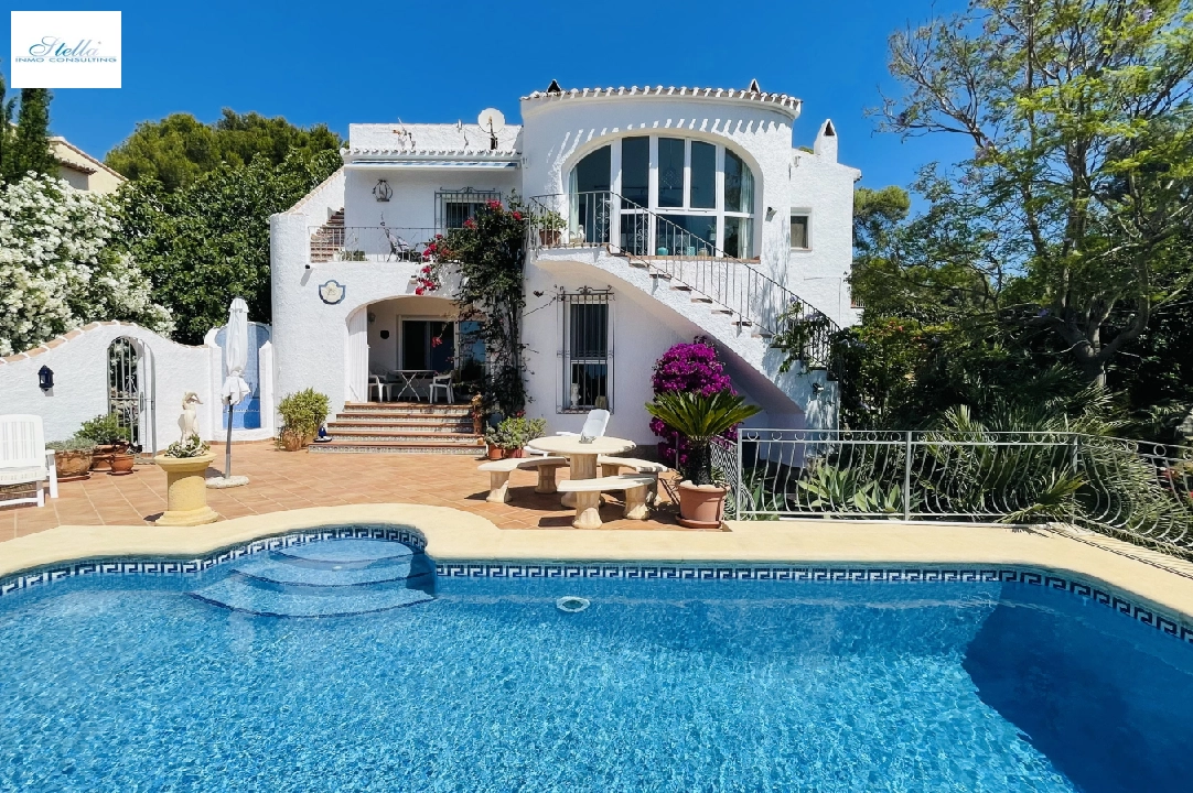 villa in Javea(Costa Nova ) for sale, built area 178 m², year built 1976, + central heating, air-condition, plot area 870 m², 3 bedroom, 3 bathroom, swimming-pool, ref.: JS-1124-1