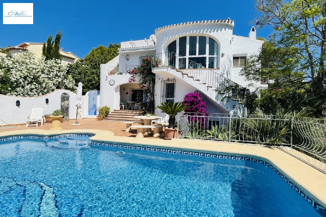 villa in Javea(Costa Nova ) for sale, built area 178 m², year built 1976, + central heating, air-condition, plot area 870 m², 3 bedroom, 3 bathroom, swimming-pool, ref.: JS-1124-18