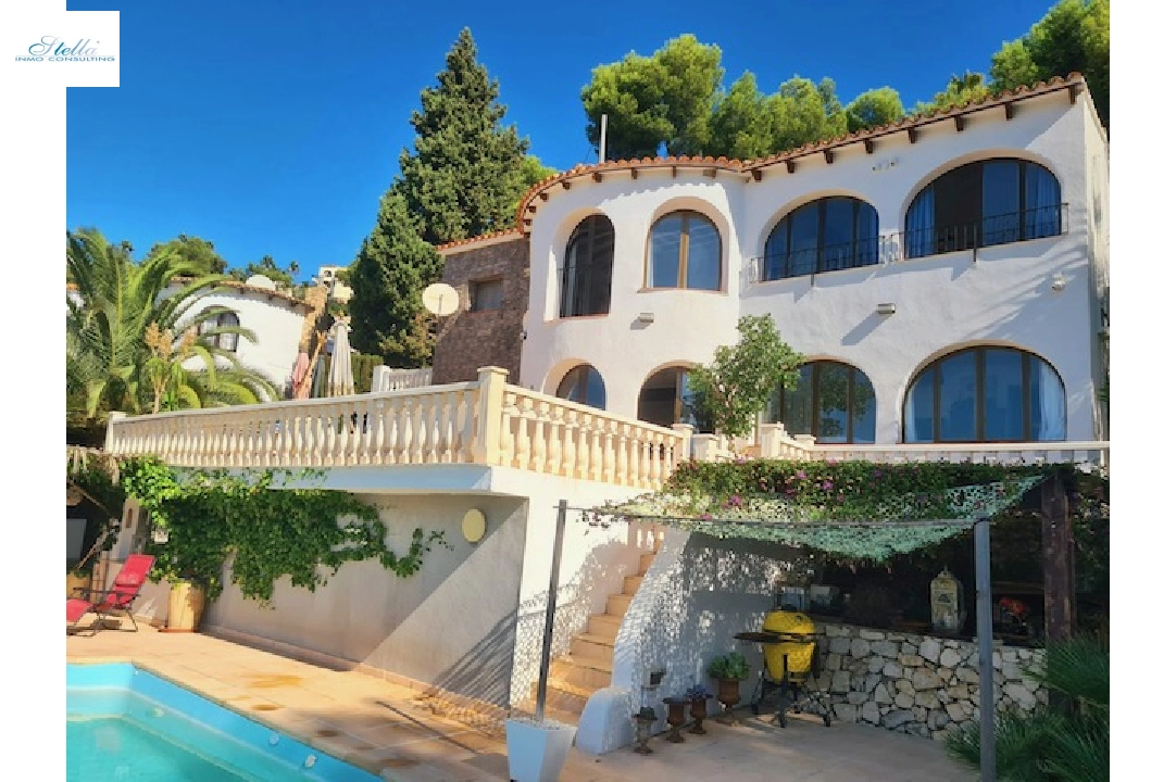 villa in Benissa(Montemar) for sale, built area 165 m², air-condition, plot area 980 m², 3 bedroom, 3 bathroom, swimming-pool, ref.: CA-H-1776-AMB-30