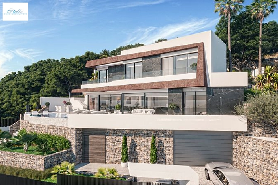 villa in Calpe(Maryvilla) for sale, built area 349 m², air-condition, plot area 630 m², 4 bedroom, 5 bathroom, swimming-pool, ref.: CA-H-1777-AMB-7