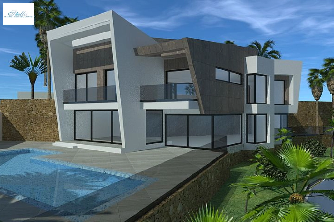 villa in Calpe(Maryvilla) for sale, built area 350 m², 4 bedroom, 4 bathroom, swimming-pool, ref.: CA-H-1778-AMB-14