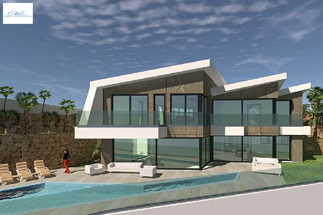 villa in Calpe(Maryvilla) for sale, built area 350 m², 4 bedroom, 4 bathroom, swimming-pool, ref.: CA-H-1778-AMB-15