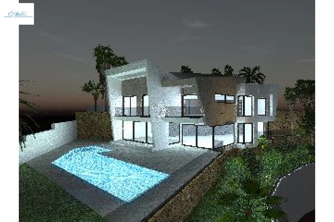 villa in Calpe(Maryvilla) for sale, built area 350 m², 4 bedroom, 4 bathroom, swimming-pool, ref.: CA-H-1778-AMB-25