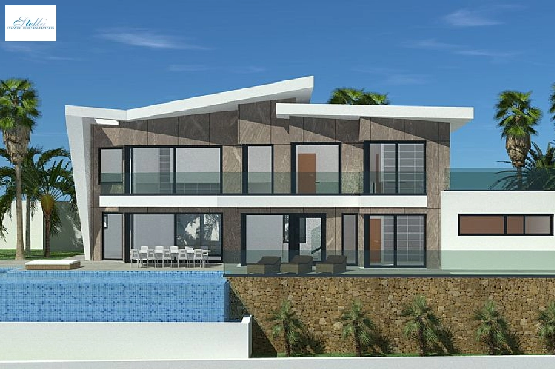 villa in Calpe(Maryvilla) for sale, built area 350 m², 4 bedroom, 4 bathroom, swimming-pool, ref.: CA-H-1778-AMB-28