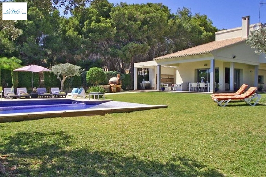 villa in Moraira(La Cometa) for sale, built area 268 m², air-condition, plot area 1846 m², 5 bedroom, 4 bathroom, swimming-pool, ref.: CA-H-1780-AMB-1