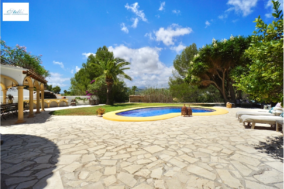 villa in Moraira(Moraira Alcasar) for sale, built area 267 m², air-condition, plot area 972 m², 5 bedroom, 3 bathroom, swimming-pool, ref.: CA-H-1781-AMBI-3