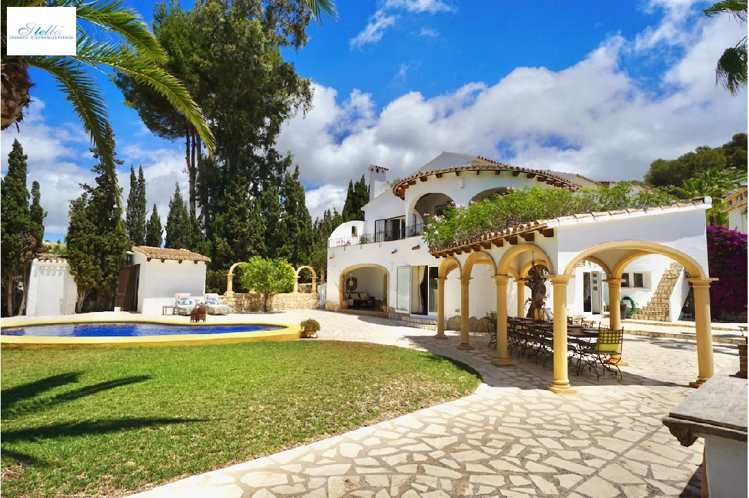 villa in Moraira(Moraira Alcasar) for sale, built area 267 m², air-condition, plot area 972 m², 5 bedroom, 3 bathroom, swimming-pool, ref.: CA-H-1781-AMBI-40