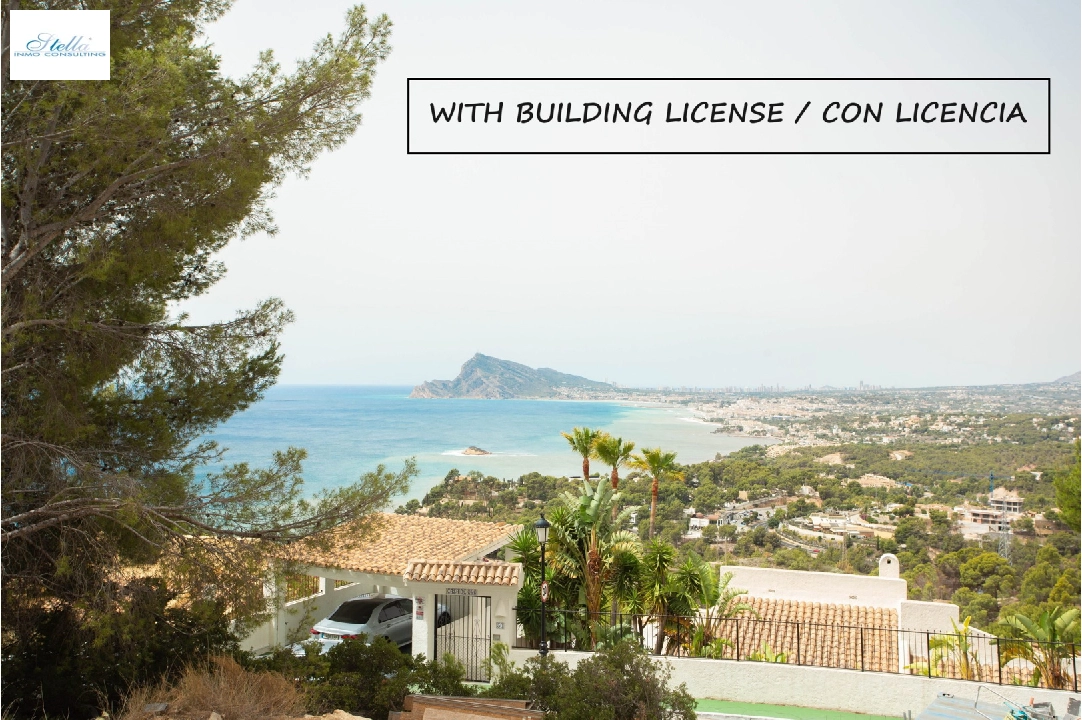 residential ground in Altea(Altea Hills) for sale, air-condition, plot area 823 m², swimming-pool, ref.: BP-4412ALT-1