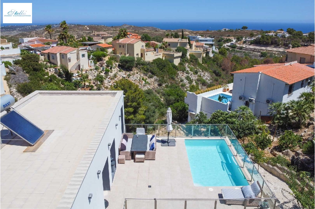 villa in Benitachell(Cumbre del Sol) for sale, built area 418 m², air-condition, plot area 836 m², 4 bedroom, 3 bathroom, swimming-pool, ref.: BP-4411BELL-44