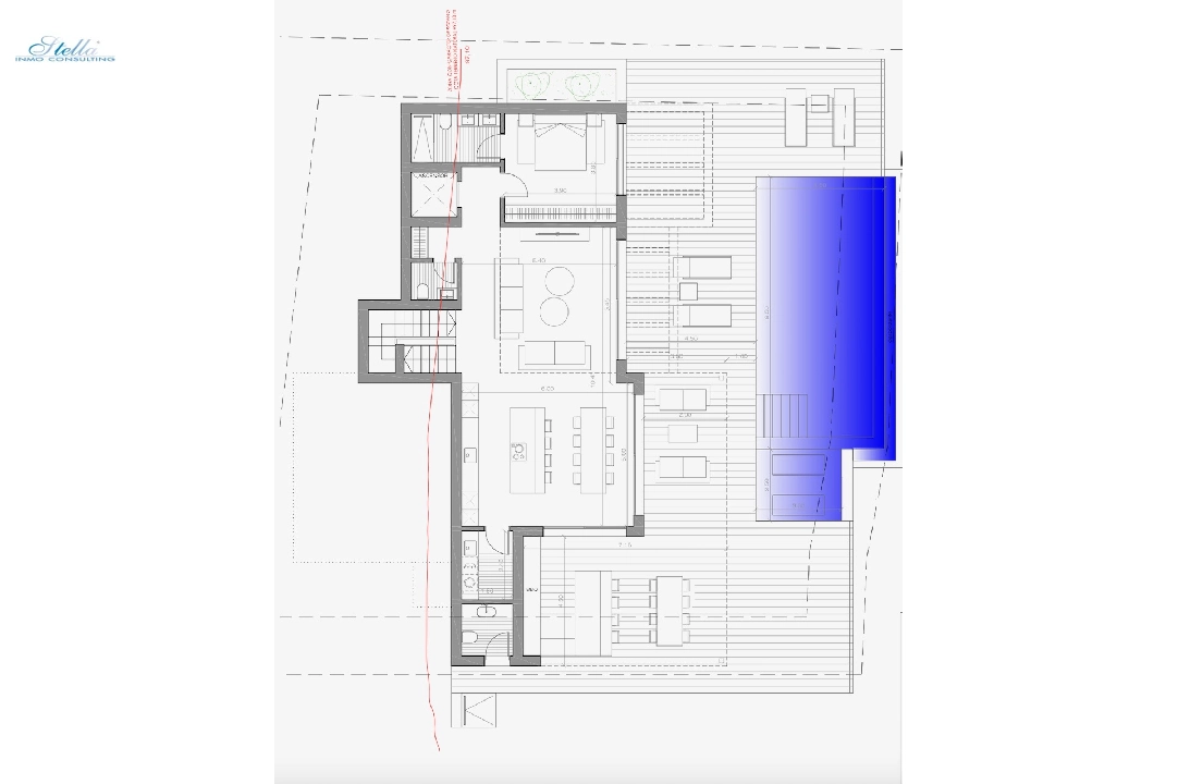 villa in Moraira(La Sabatera) for sale, built area 411 m², air-condition, 4 bedroom, 4 bathroom, swimming-pool, ref.: CA-H-1787-AMB-11