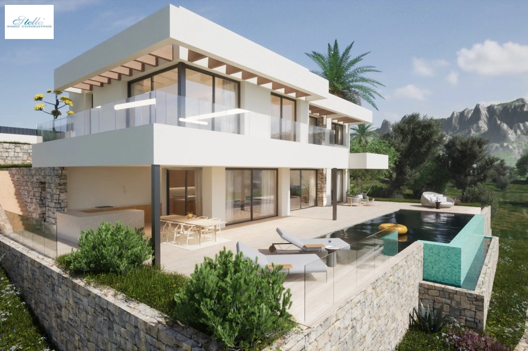 villa in Moraira(La Sabatera) for sale, built area 411 m², air-condition, 4 bedroom, 4 bathroom, swimming-pool, ref.: CA-H-1787-AMB-4