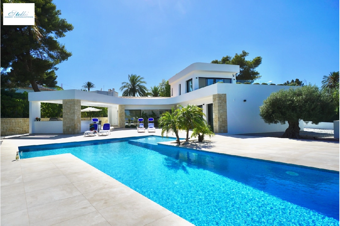 villa in Javea(Pinosol) for sale, built area 260 m², condition first owner, + underfloor heating, air-condition, plot area 1866 m², 4 bedroom, 3 bathroom, swimming-pool, ref.: CA-H-1790-AMBE-2