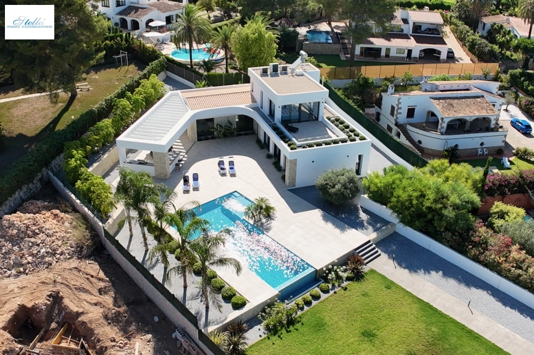 villa in Javea(Pinosol) for sale, built area 260 m², condition first owner, + underfloor heating, air-condition, plot area 1866 m², 4 bedroom, 3 bathroom, swimming-pool, ref.: CA-H-1790-AMBE-44