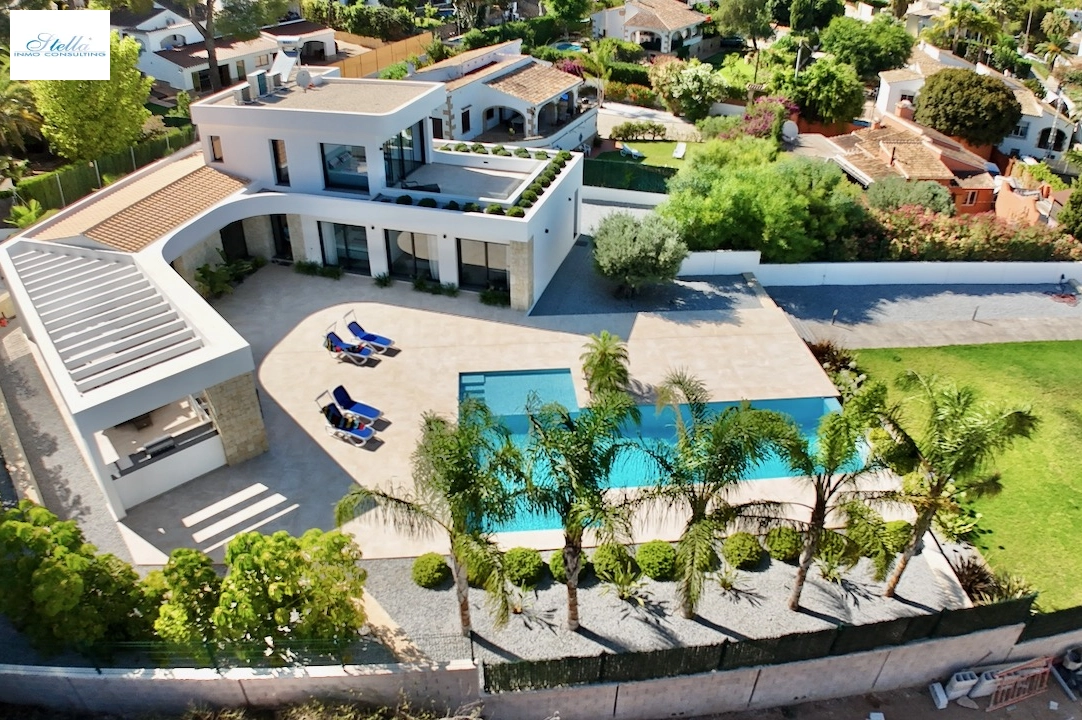 villa in Javea(Pinosol) for sale, built area 260 m², condition first owner, + underfloor heating, air-condition, plot area 1866 m², 4 bedroom, 3 bathroom, swimming-pool, ref.: CA-H-1790-AMBE-45