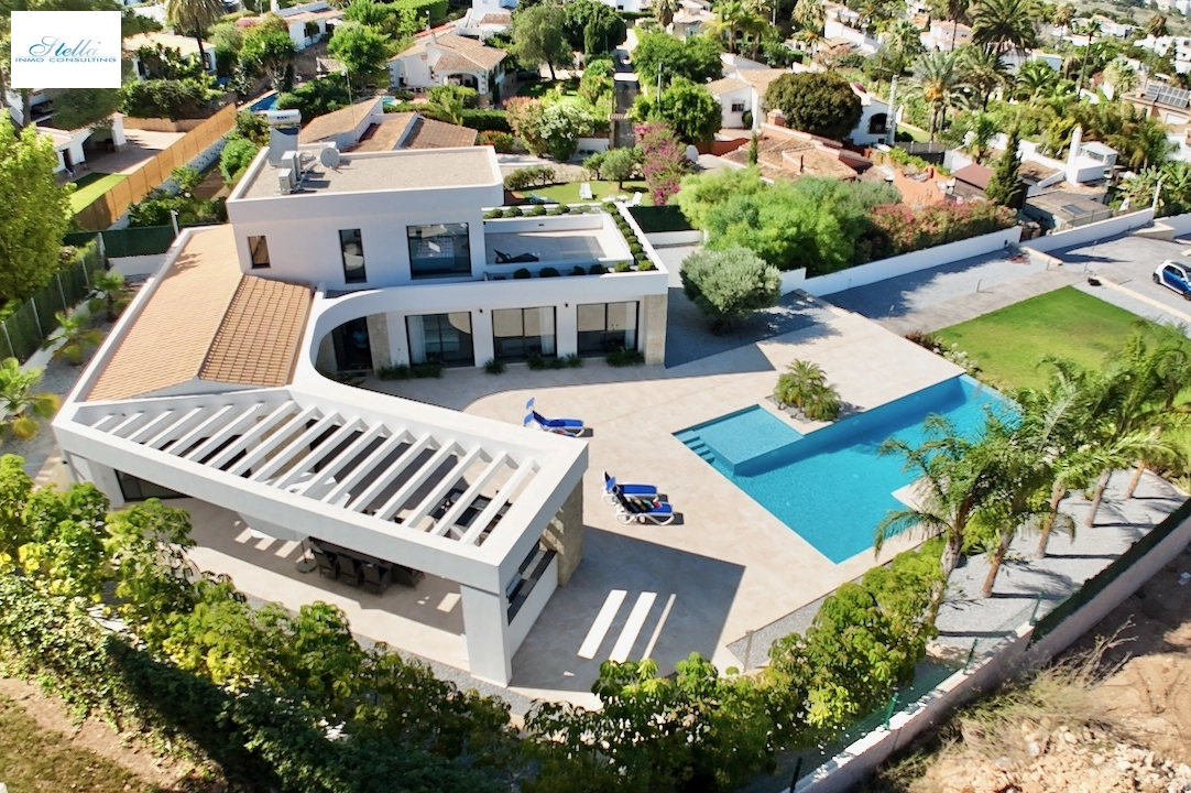 villa in Javea(Pinosol) for sale, built area 260 m², condition first owner, + underfloor heating, air-condition, plot area 1866 m², 4 bedroom, 3 bathroom, swimming-pool, ref.: CA-H-1790-AMBE-46