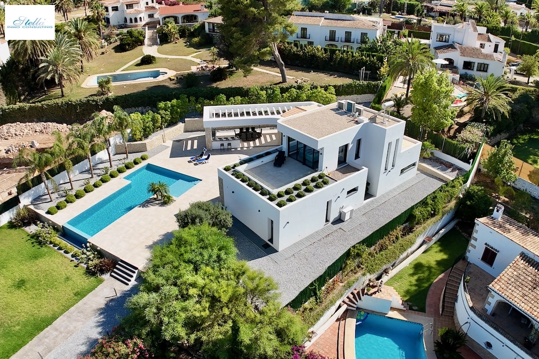 villa in Javea(Pinosol) for sale, built area 260 m², condition first owner, + underfloor heating, air-condition, plot area 1866 m², 4 bedroom, 3 bathroom, swimming-pool, ref.: CA-H-1790-AMBE-48