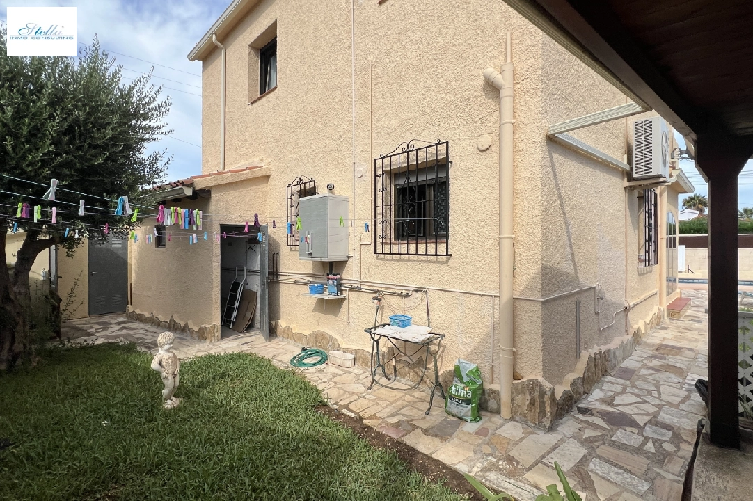 villa in Els Poblets for sale, built area 124 m², year built 1982, + floor heating, air-condition, plot area 419 m², 4 bedroom, 2 bathroom, swimming-pool, ref.: RG-0424-18