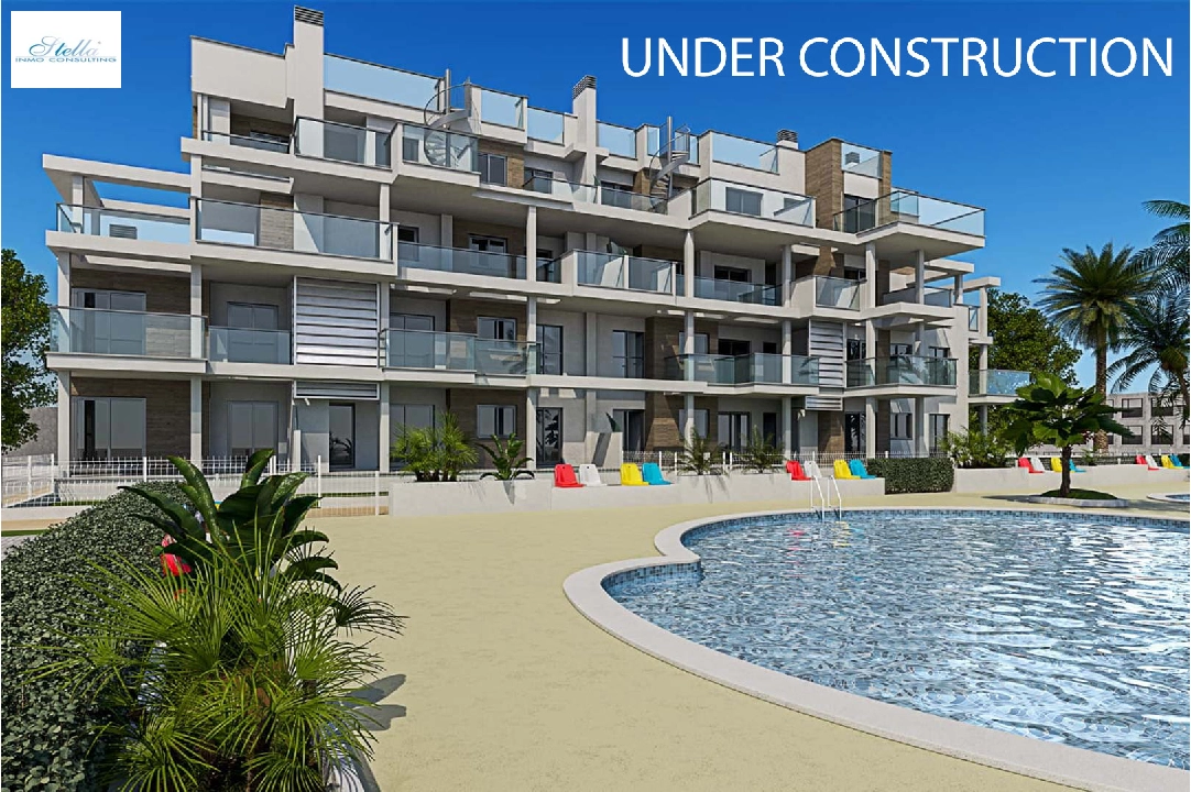 apartment in Denia(Las marinas) for sale, built area 82 m², air-condition, 3 bedroom, 2 bathroom, swimming-pool, ref.: BP-8190DEN-1