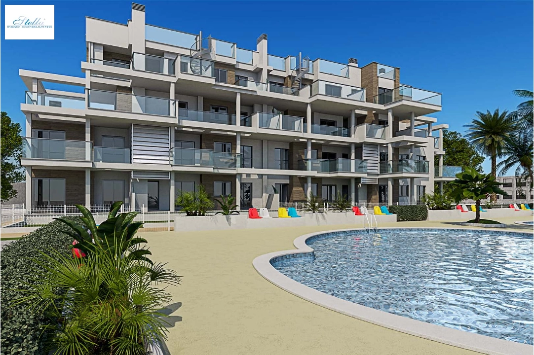 apartment in Denia(Las marinas) for sale, built area 82 m², air-condition, 3 bedroom, 2 bathroom, swimming-pool, ref.: BP-8190DEN-2