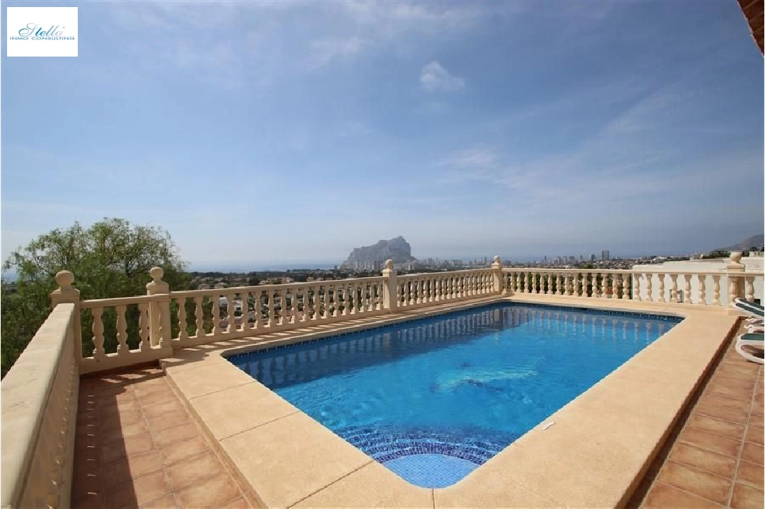 villa in Calpe(Gran sol) for sale, built area 250 m², air-condition, plot area 927 m², 4 bedroom, 3 bathroom, swimming-pool, ref.: COB-3261-10535-2