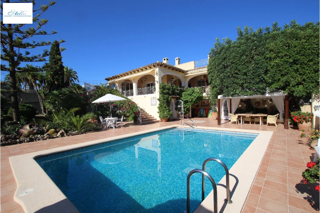 villa in Benissa(Buena Vista) for sale, built area 372 m², air-condition, plot area 3082 m², 4 bedroom, 5 bathroom, swimming-pool, ref.: COB-3306-10535-1