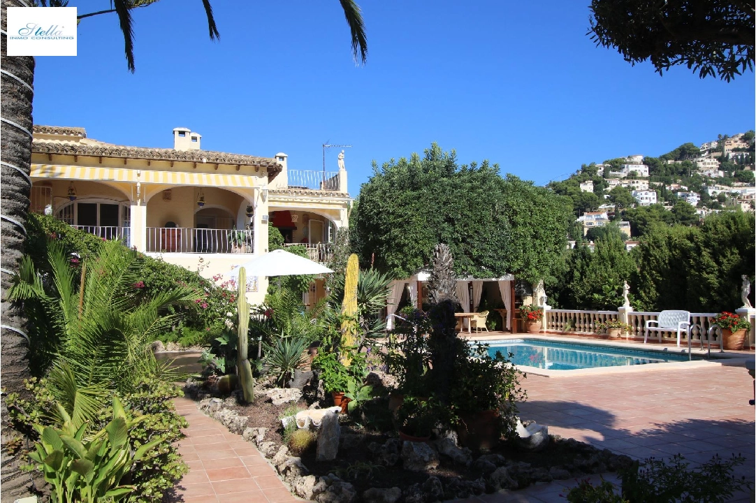 villa in Benissa(Buena Vista) for sale, built area 372 m², air-condition, plot area 3082 m², 4 bedroom, 5 bathroom, swimming-pool, ref.: COB-3306-10535-6