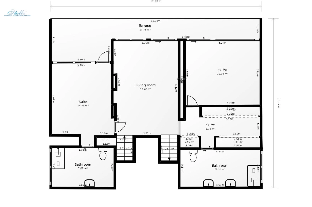 villa in Altea(Mascarat) for sale, built area 296 m², air-condition, plot area 823 m², 2 bedroom, 2 bathroom, swimming-pool, ref.: COB-3319-10535-25