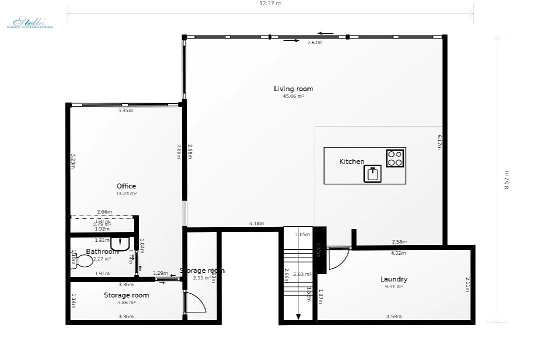 villa in Altea(Mascarat) for sale, built area 296 m², air-condition, plot area 823 m², 2 bedroom, 2 bathroom, swimming-pool, ref.: COB-3319-10535-26