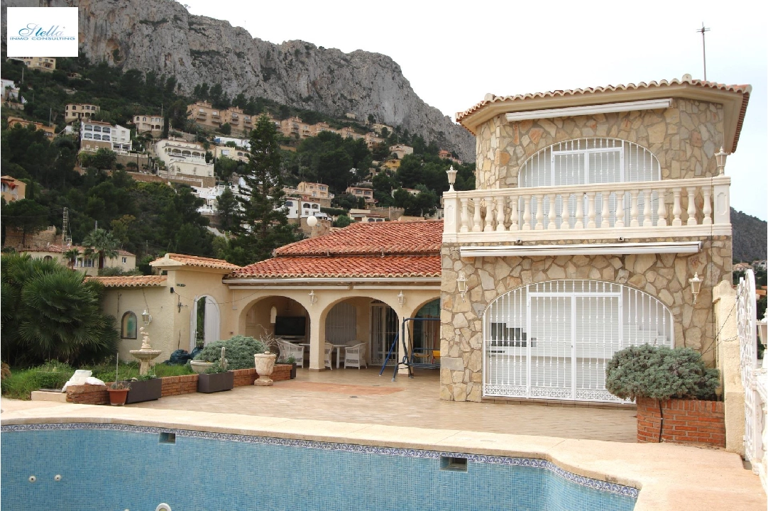 villa in Calpe(La Canuta) for sale, built area 609 m², plot area 3102 m², 4 bedroom, 4 bathroom, swimming-pool, ref.: COB-3330-10535-6