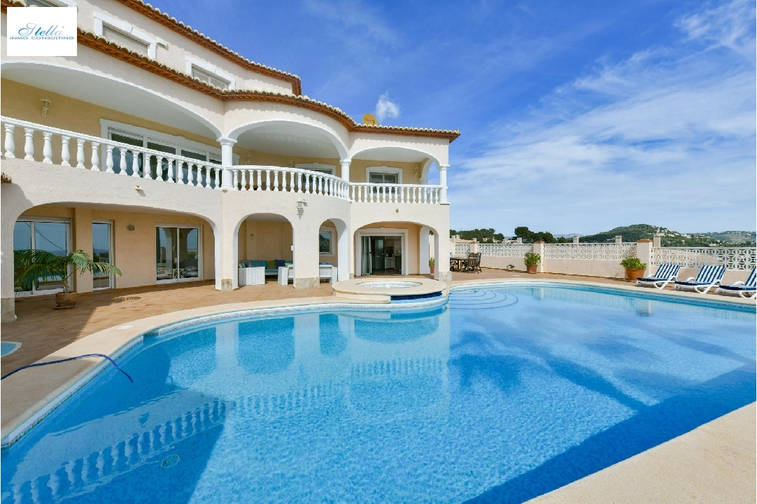 villa in Calpe(Oltamar) for sale, built area 351 m², air-condition, plot area 1170 m², 6 bedroom, 6 bathroom, swimming-pool, ref.: COB-3365-10535-6