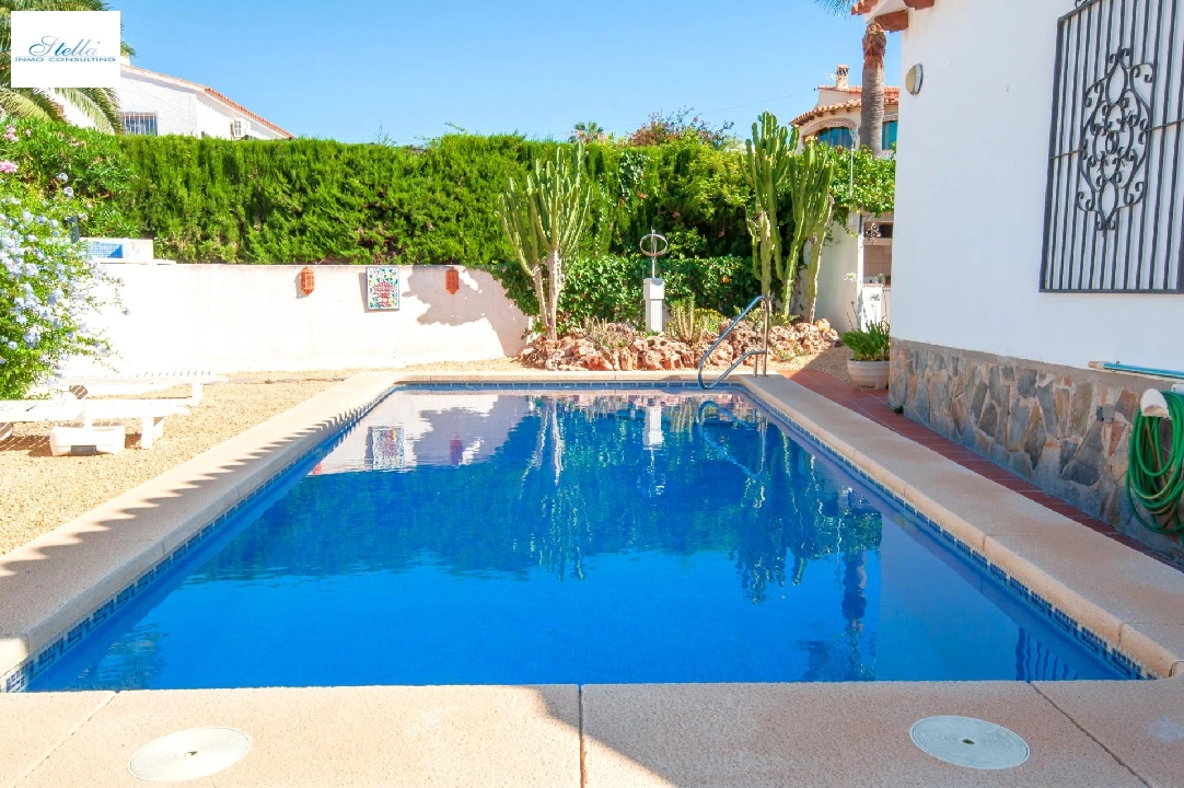 villa in Calpe(Pla roig) for sale, built area 145 m², air-condition, plot area 800 m², 3 bedroom, 2 bathroom, swimming-pool, ref.: COB-3377-10535-10